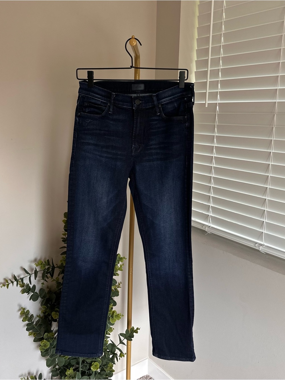 MOTHER Dark Blue Jeans